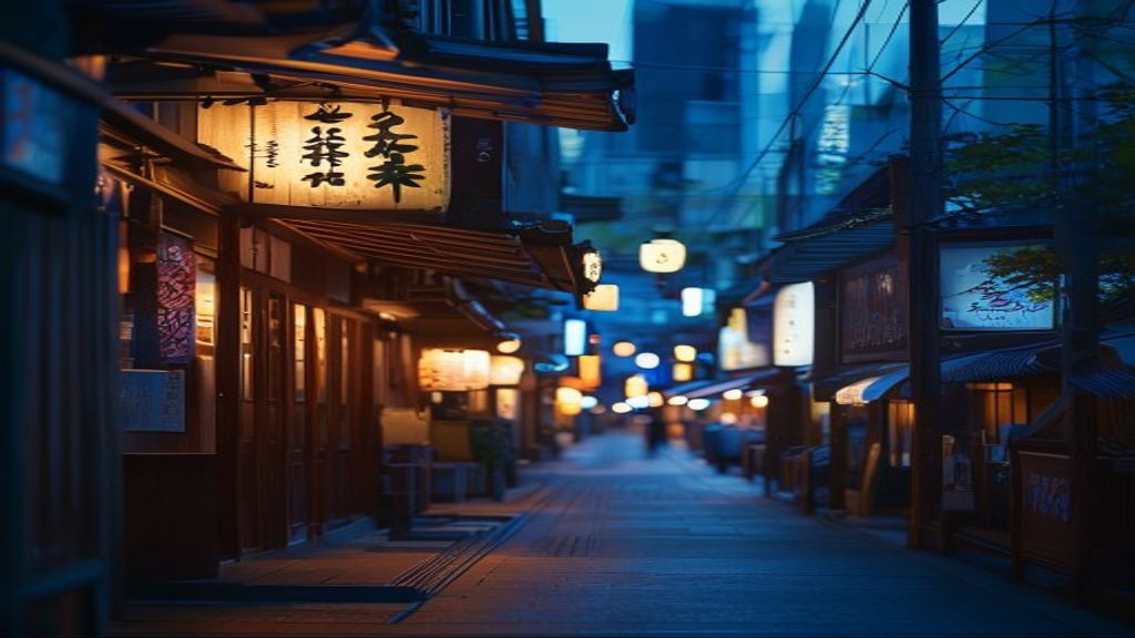 モダンレストランの個室・ワイングラスと整然としたテーブル
